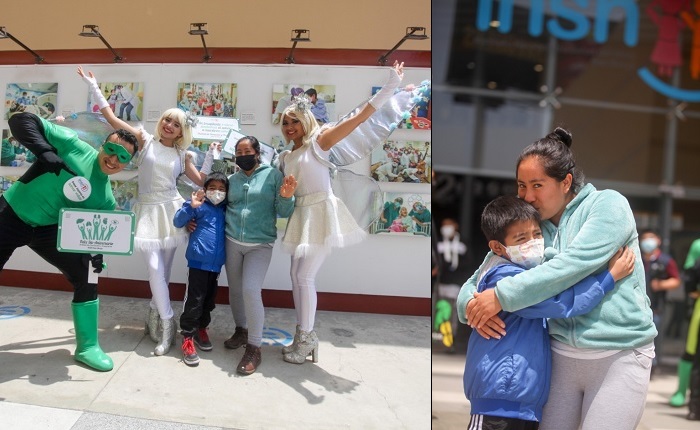 Niño de Áncash agradece a su madre por donarle un órgano y salvarle la vida